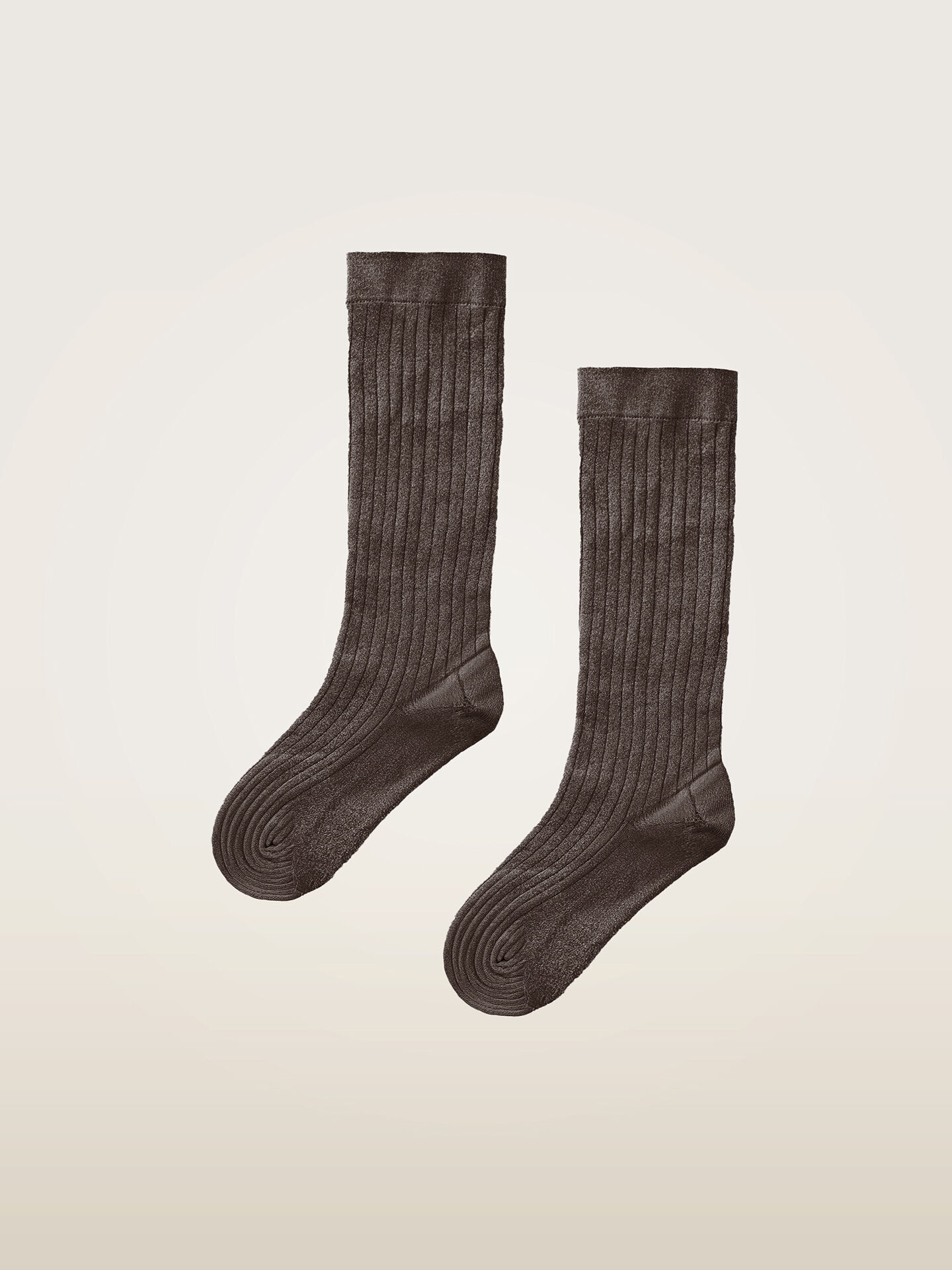 SHIMMER RIB KNEE-HIGHS