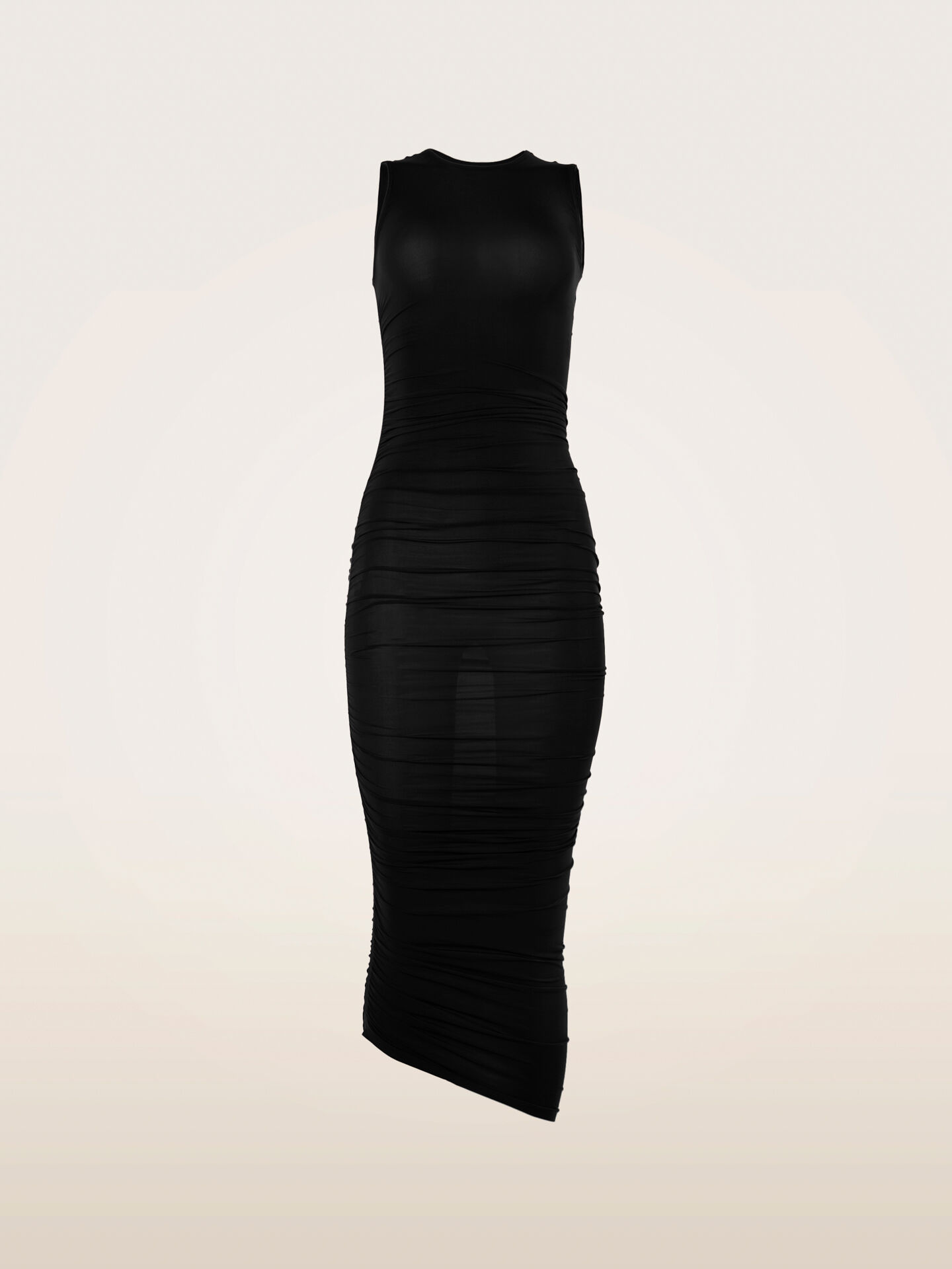 SHEER DRAPE DRESS SHEER DRAPE DRESS