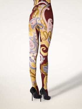 PAISLEY BAROQUE TIGHTS