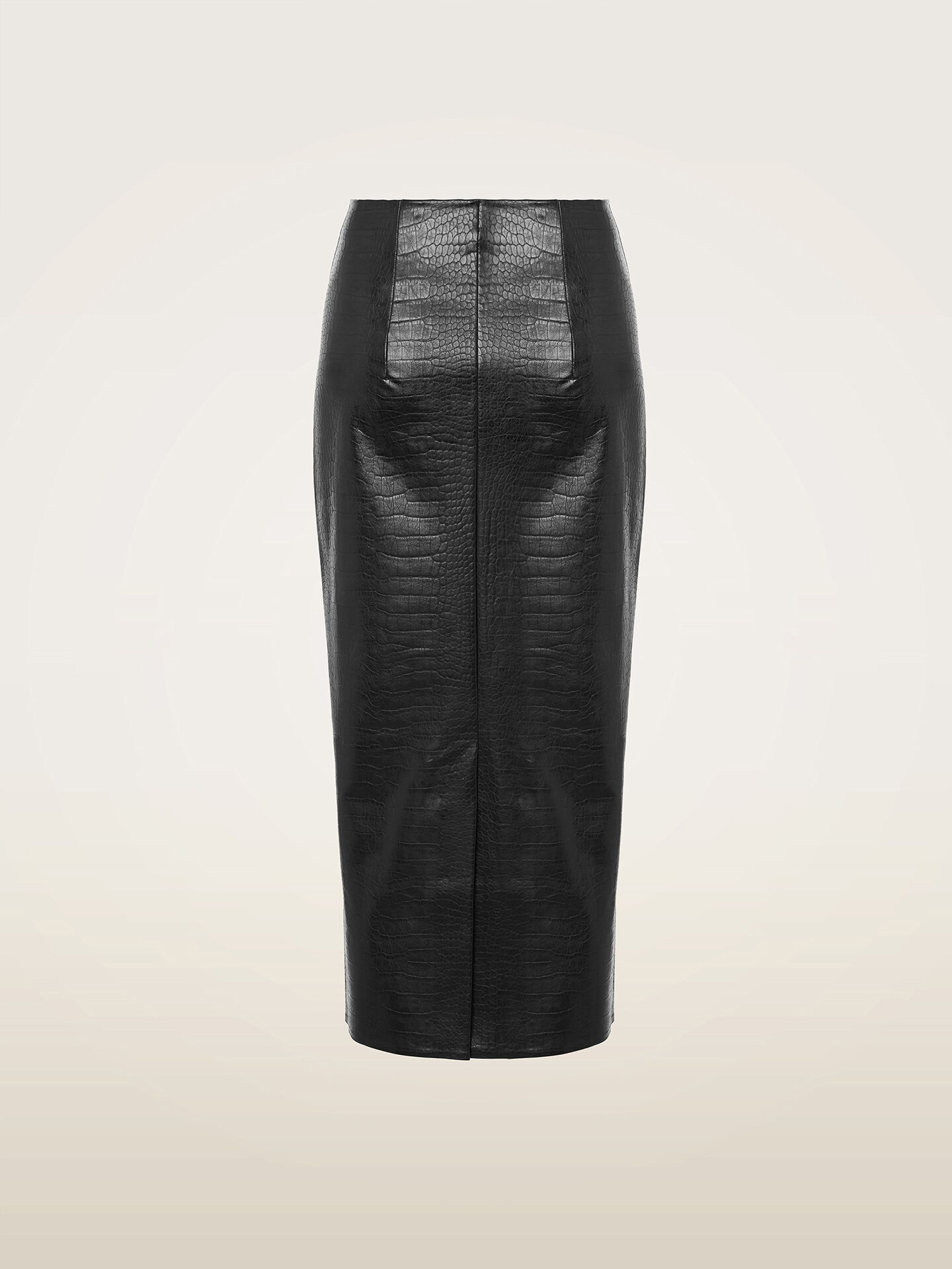 EMBOSSED ALLIGATOR SKIRT EMBOSSED ALLIGATOR SKIRT