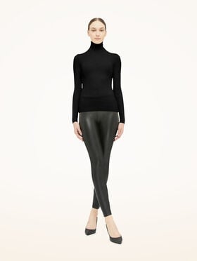 MERINO FINE RIB TOP LONG SLEEV