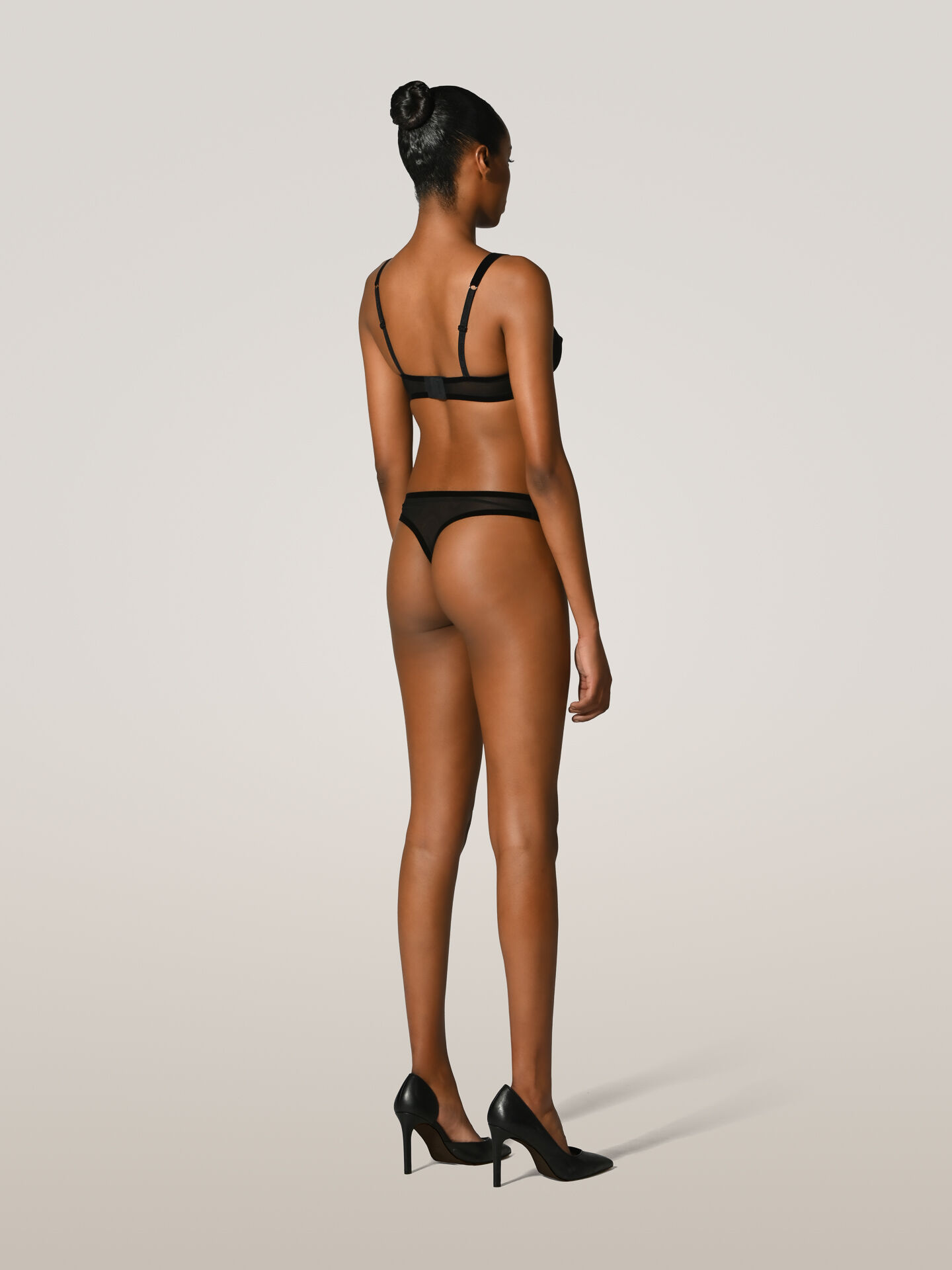 BONDED TO TULLE SKIN BRA