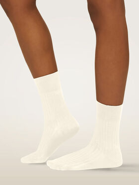 LUXURY COTTON RIB SOCKS