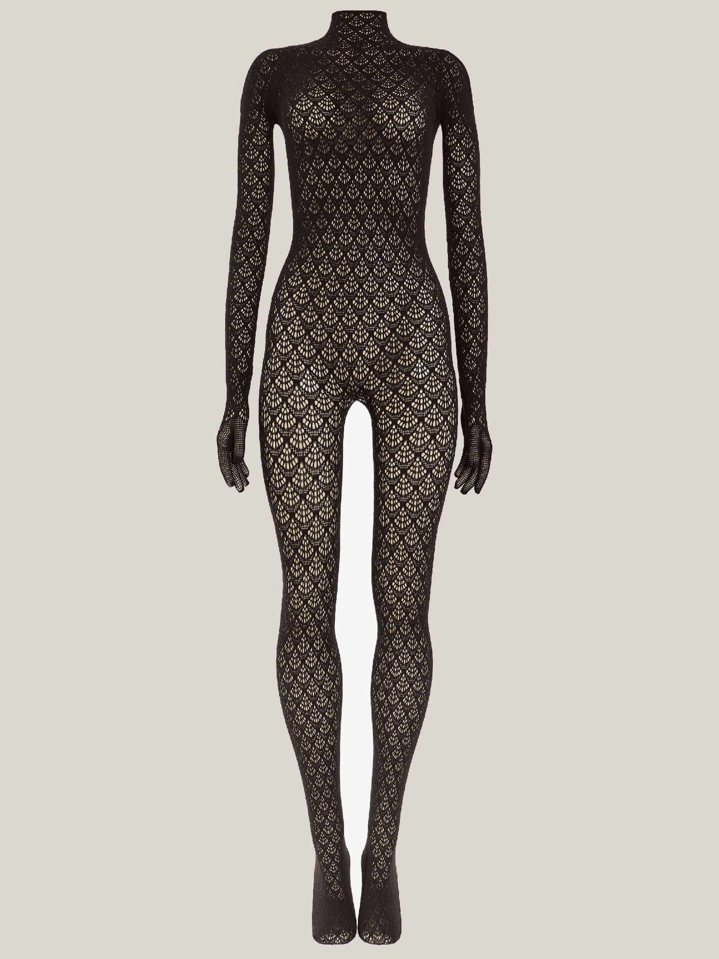 MERMAID NET CATSUIT