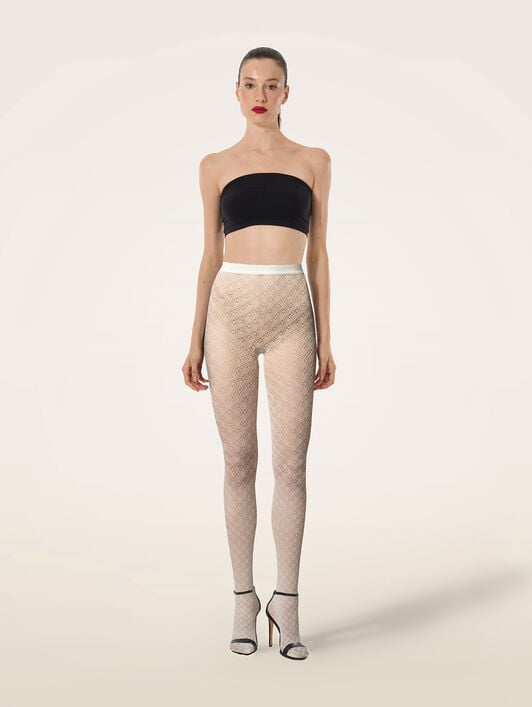 BLOSSOM NET TIGHTS