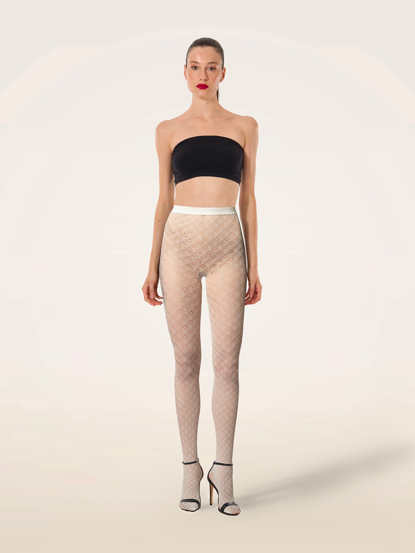 BLOSSOM NET TIGHTS