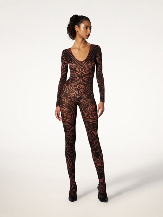 PAISLEY TATTOO CATSUIT PAISLEY TATTOO CATSUIT