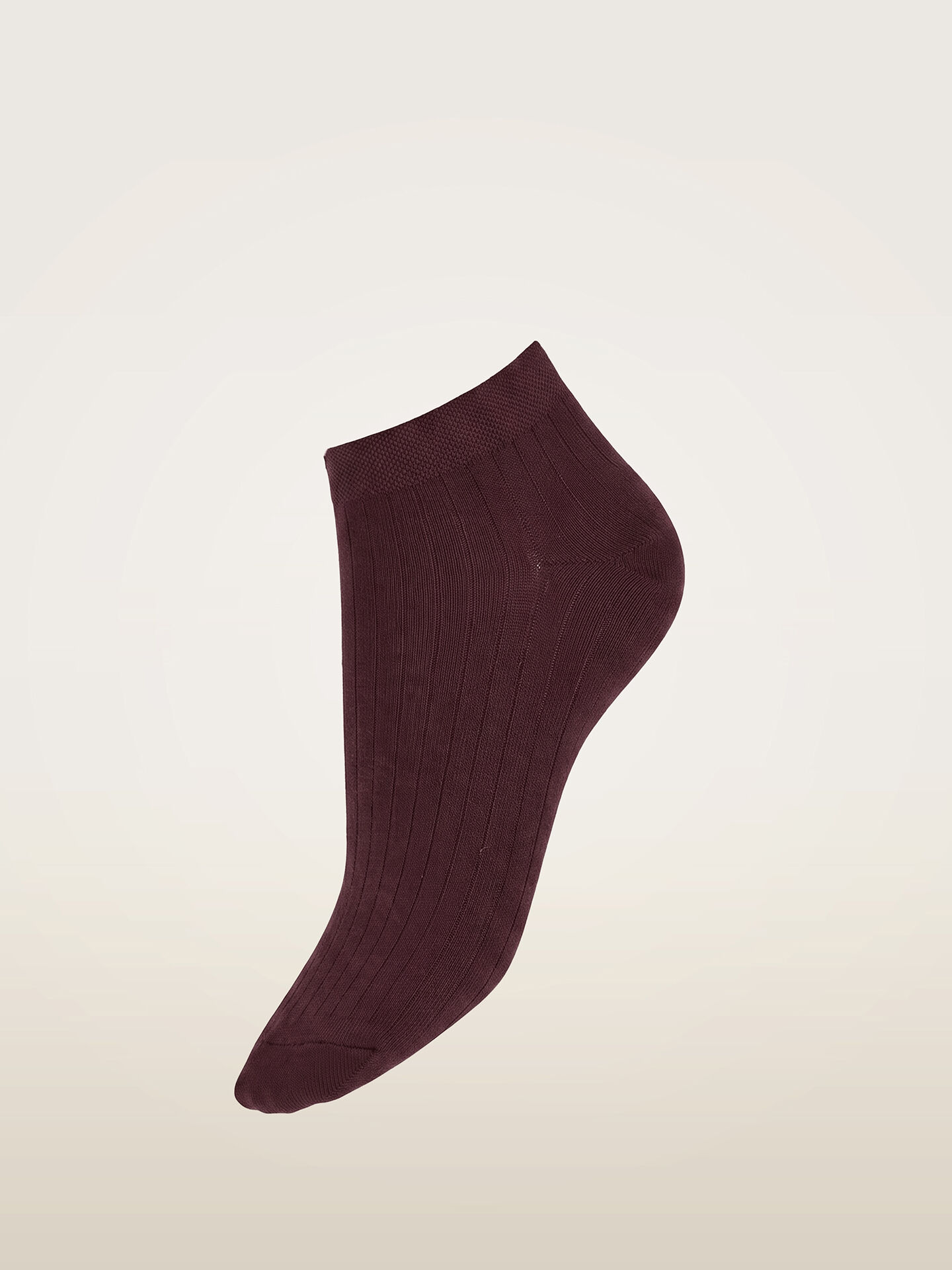 RIBBED COTTON SNEAKER SOCKS