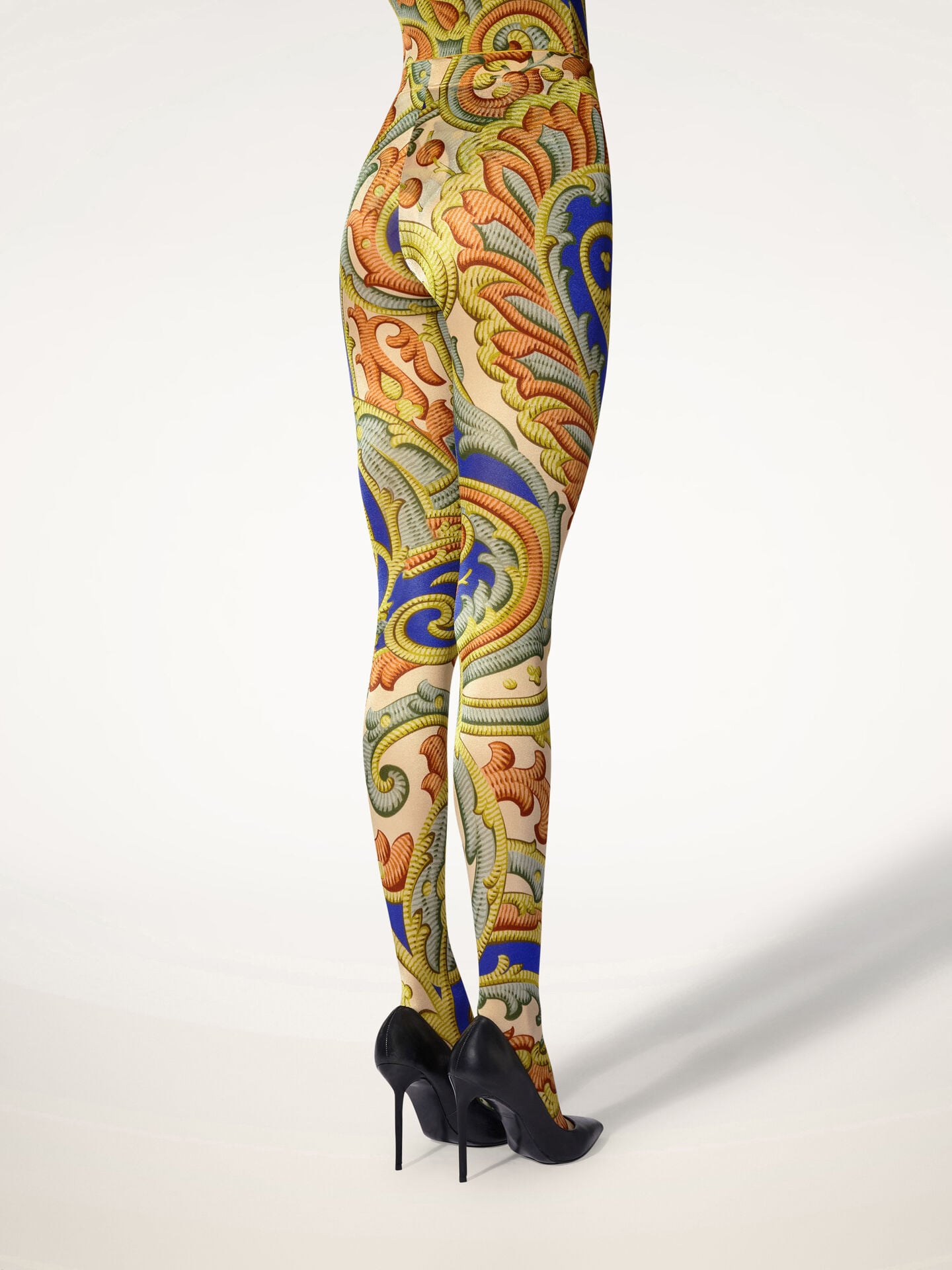 PAISLEY BAROQUE TIGHTS PAISLEY BAROQUE TIGHTS