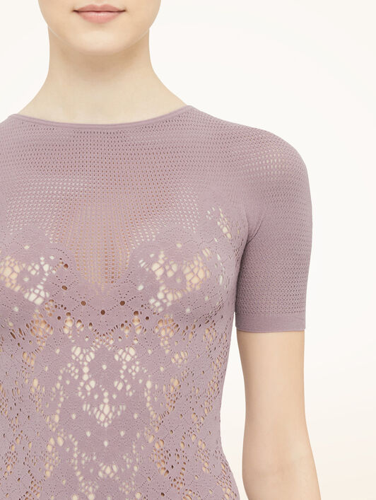 FLOWER LACE TOP SHORT SLEEVES FLOWER LACE TOP SHORT SLEEVES