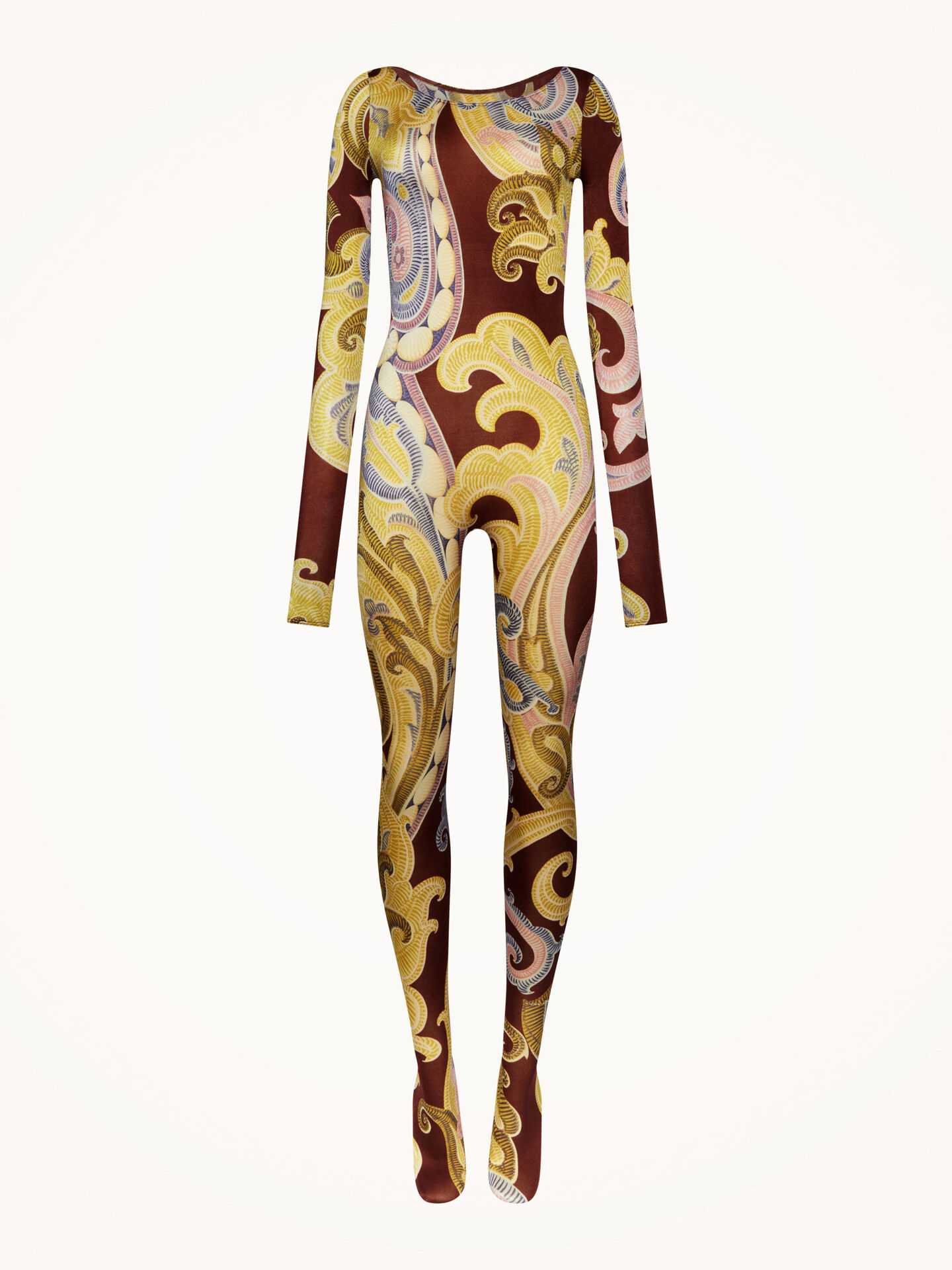 PAISLEY BAROQUE CATSUIT PAISLEY BAROQUE CATSUIT