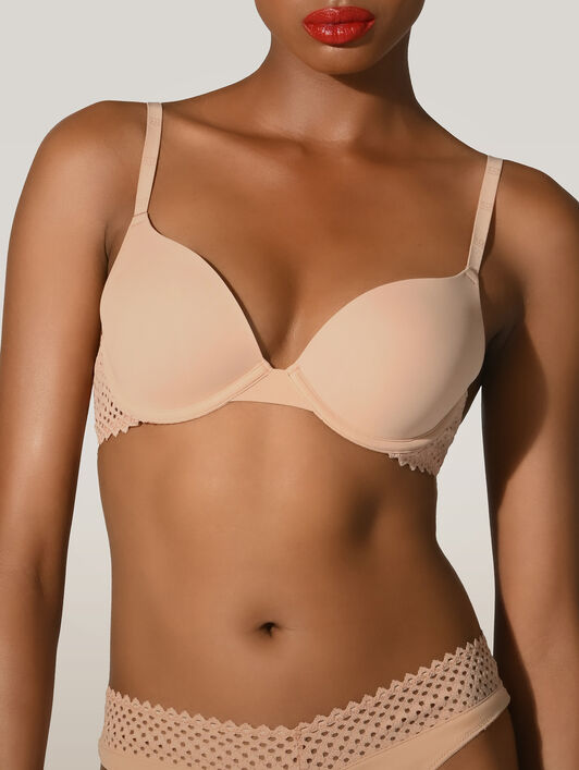 ROMANTIC NET PUSH-UP BRA