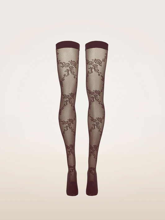 FLORAL LACE STAY-UP FLORAL LACE STAY-UP