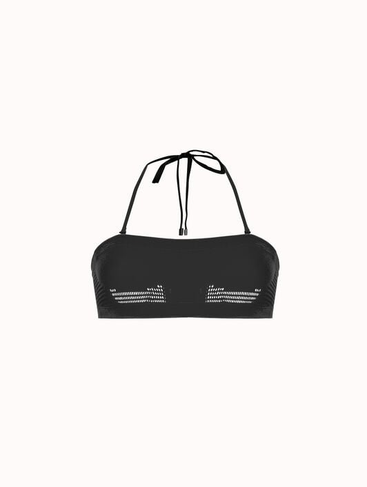 NET & RIBS SWIM BANDEAU BRA