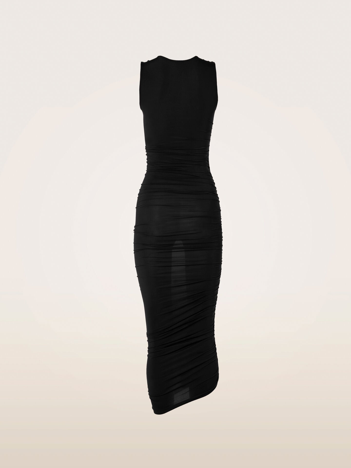 SHEER DRAPE DRESS SHEER DRAPE DRESS