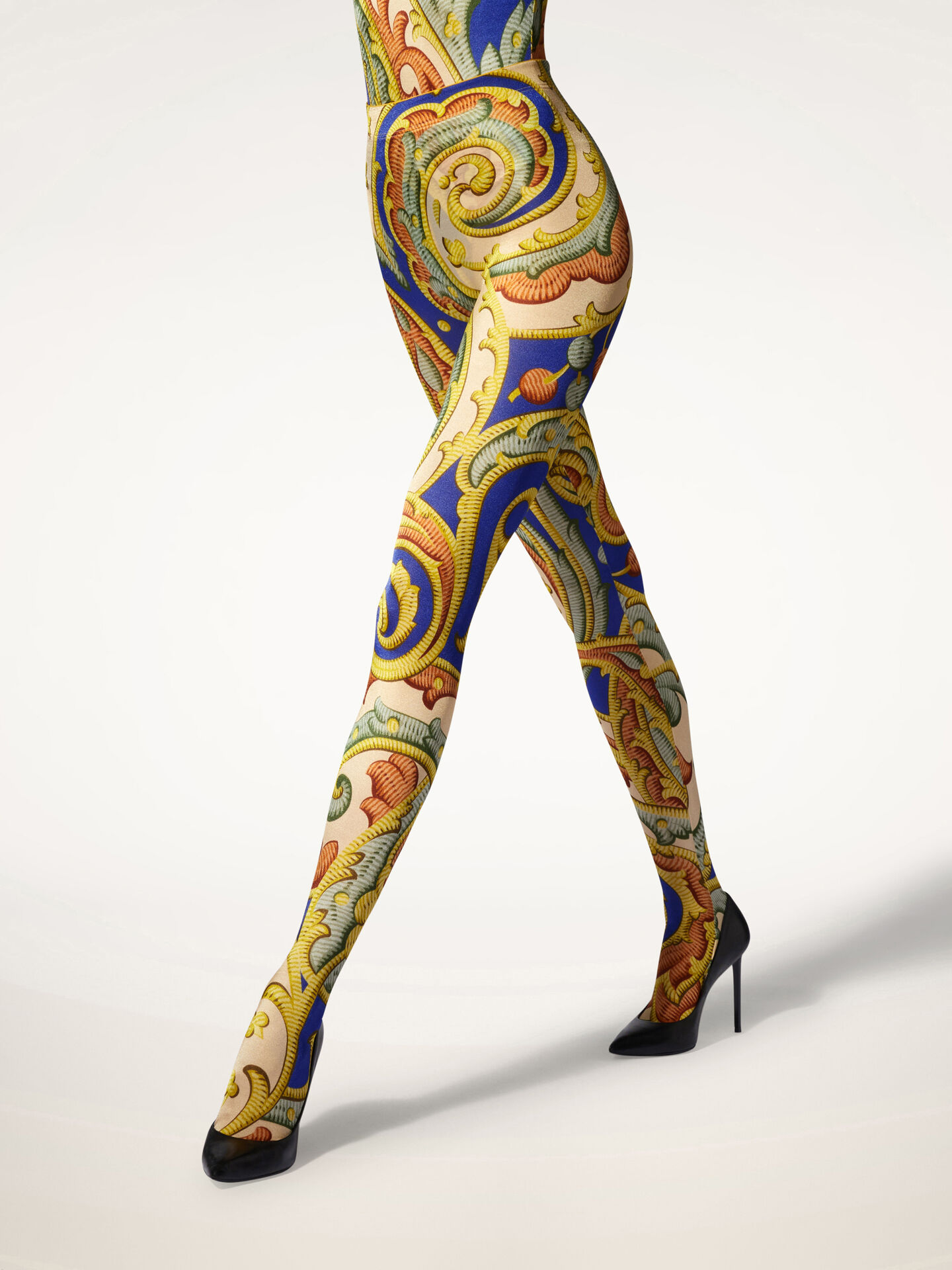 PAISLEY BAROQUE TIGHTS PAISLEY BAROQUE TIGHTS