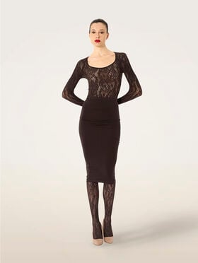 SEAMLESS WOOL SKIRT