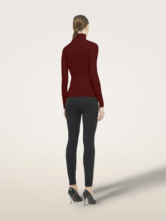 MERINO FINE RIB TOP LONG SLEEV