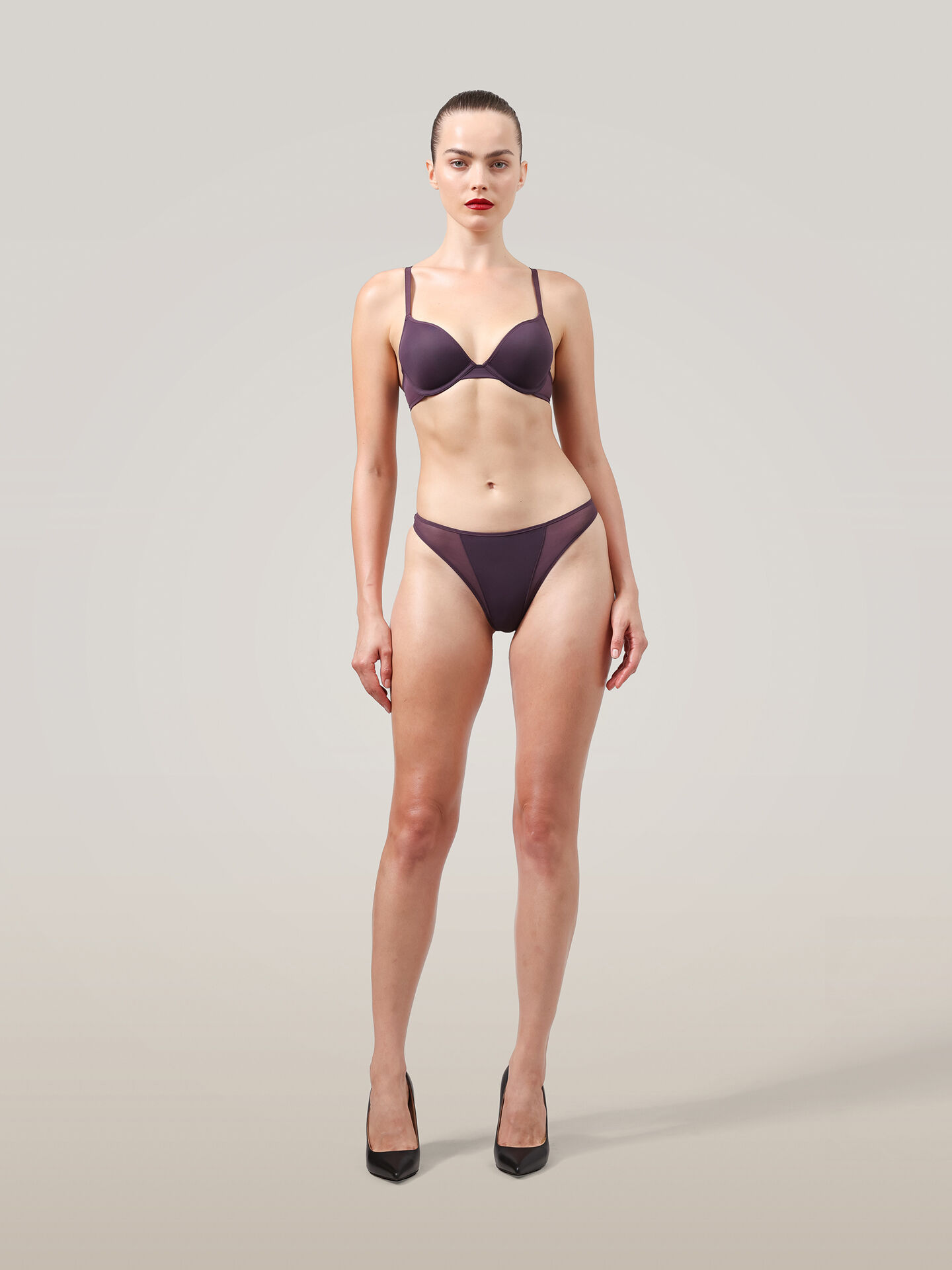 SHEER OPAQUE PUSH-UP BRA SHEER OPAQUE PUSH-UP BRA