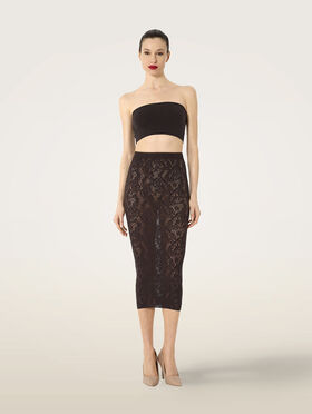 INFINITE ROSE NET SKIRT