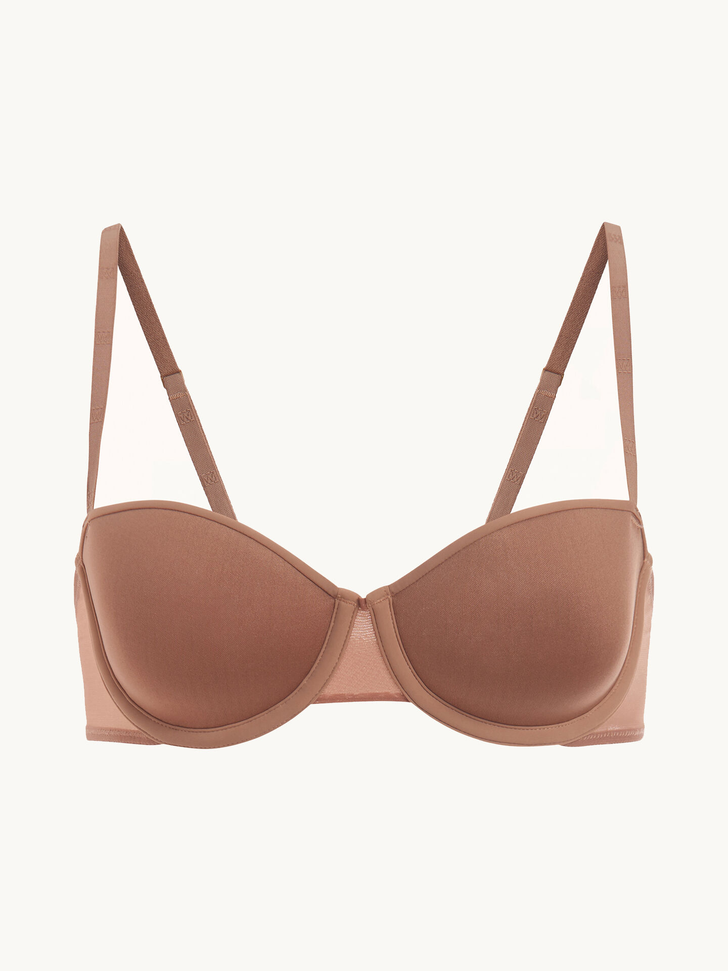 SHEER OPAQUE BANDEAU BRA SHEER OPAQUE BANDEAU BRA