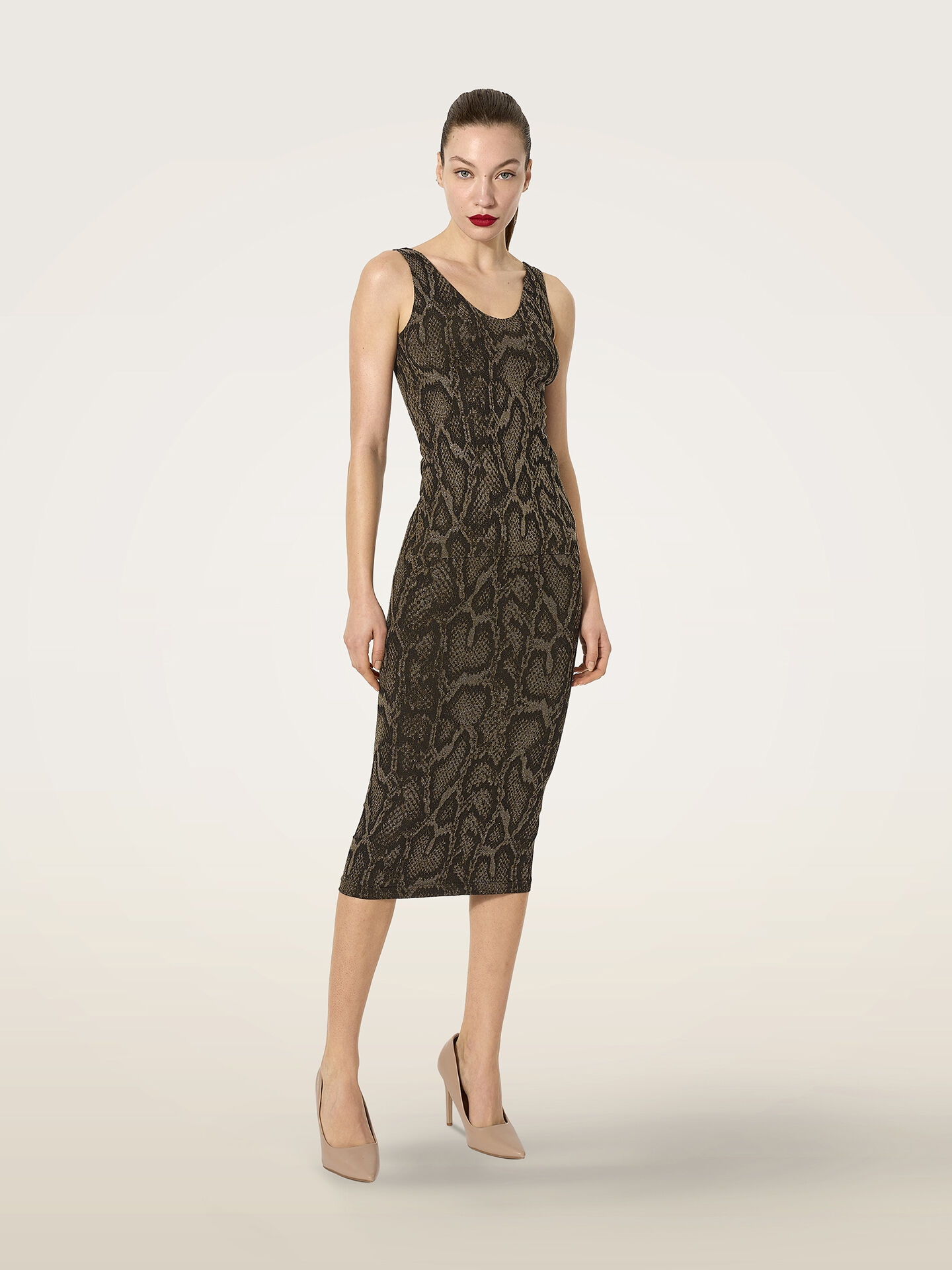 SHIMMERING PYTHON DRESS SHIMMERING PYTHON DRESS