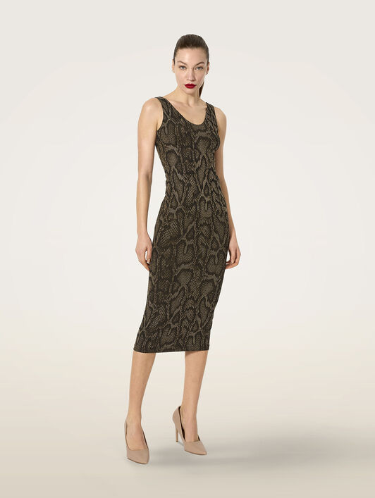 SHIMMERING PYTHON DRESS SHIMMERING PYTHON DRESS