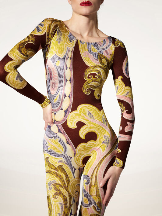 PAISLEY BAROQUE CATSUIT PAISLEY BAROQUE CATSUIT