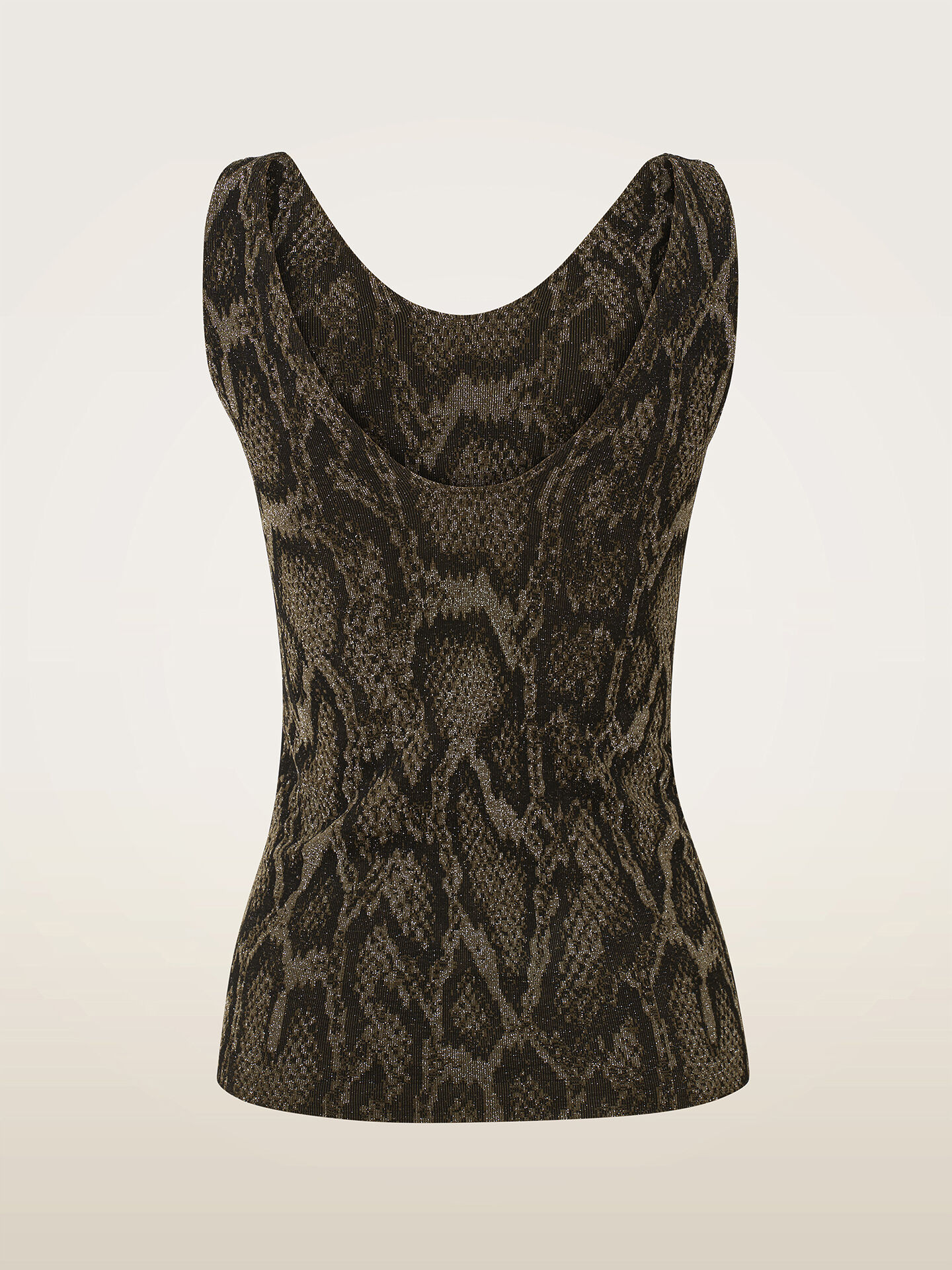 SHIMMERING PYTHON T.SLEEVELESS SHIMMERING PYTHON T.SLEEVELESS