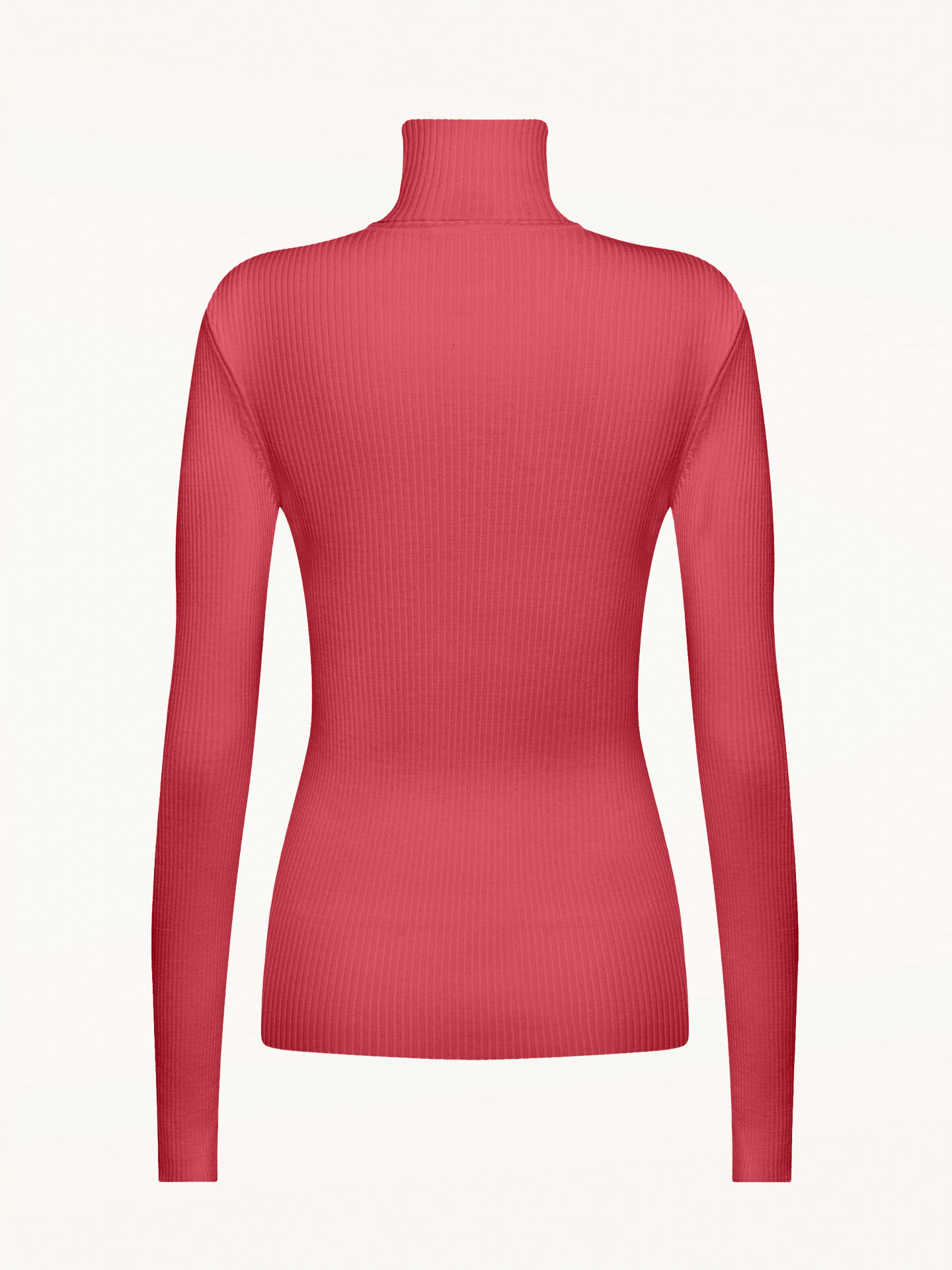 MERINO FINE RIB TOP LONG SLEEV