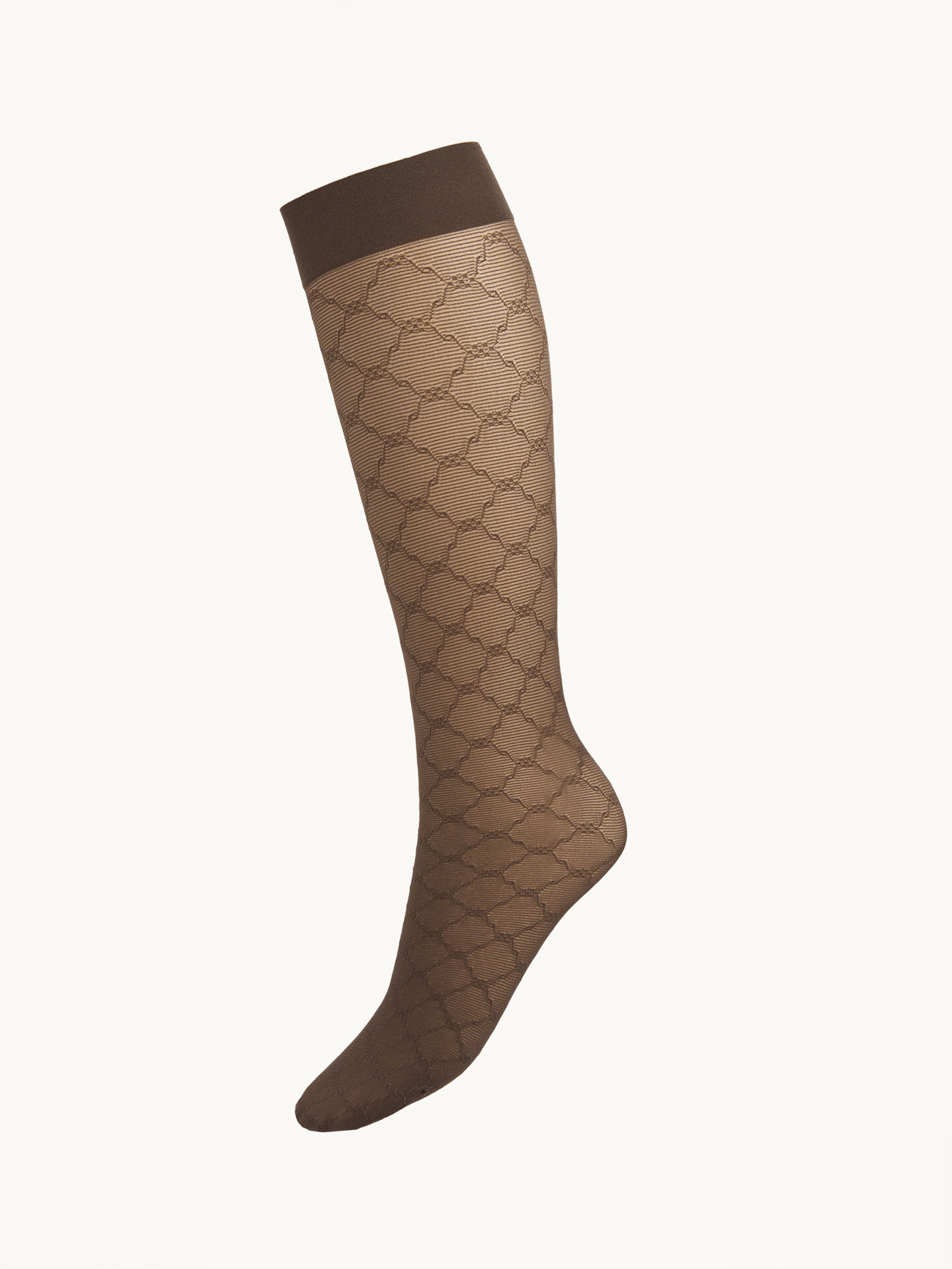 SHEER PATTERN KNEE-HIGHS SHEER PATTERN KNEE-HIGHS