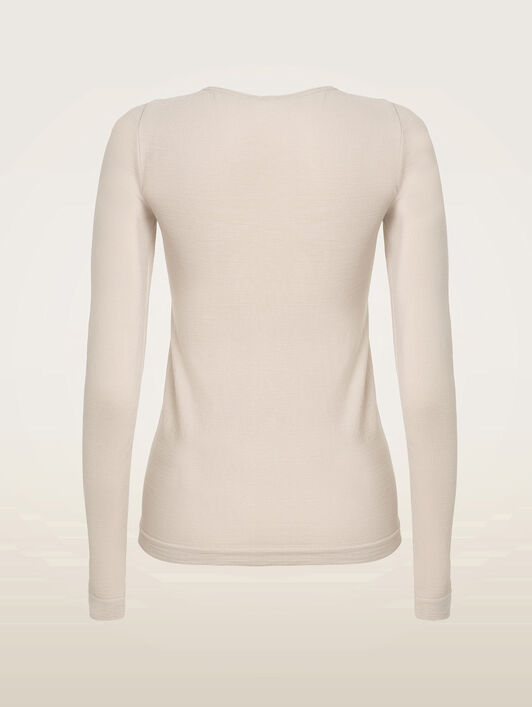 PURE WOOL TOP LONG SLEEVES PURE WOOL TOP LONG SLEEVES