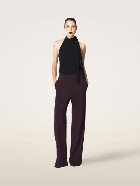 CREPE COUTURE TROUSERS
