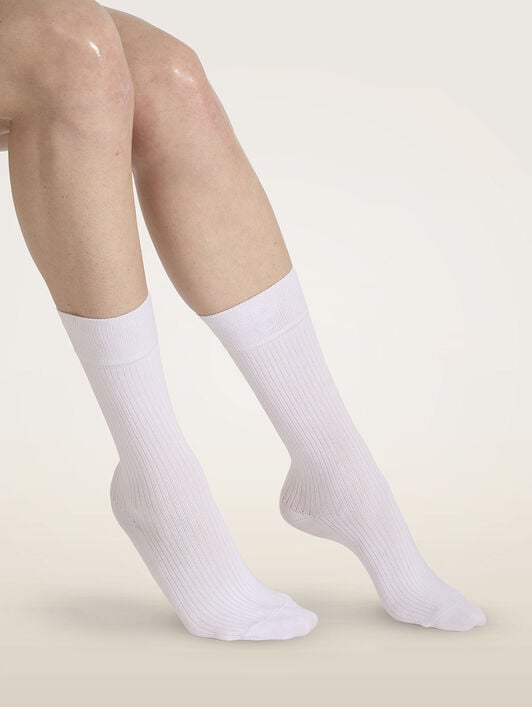 RIBBED STRETCH COTTON SOCKS RIBBED STRETCH COTTON SOCKS