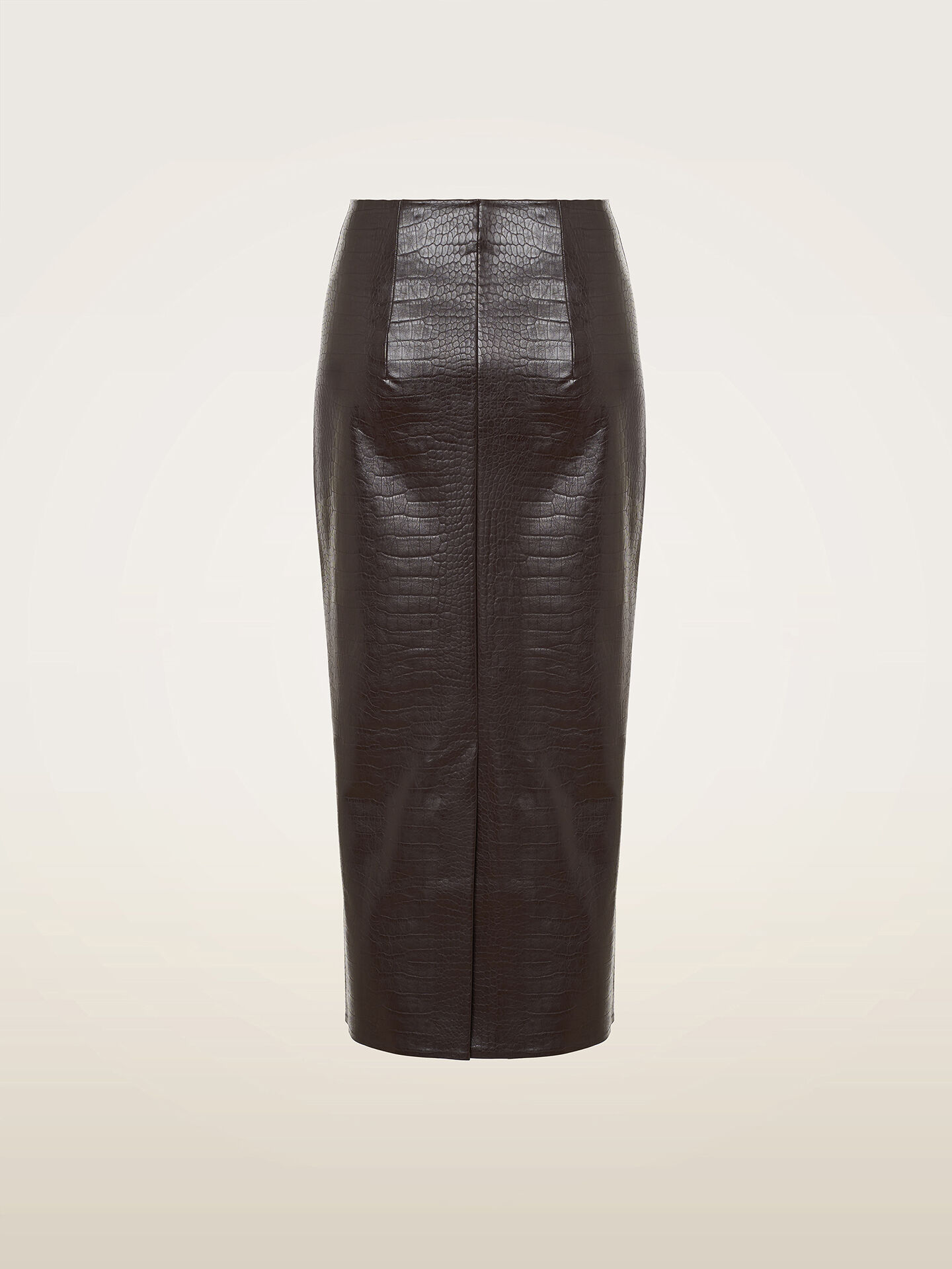 EMBOSSED ALLIGATOR SKIRT EMBOSSED ALLIGATOR SKIRT