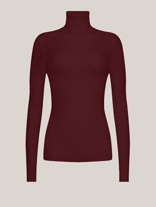 MERINO FINE RIB TOP LONG SLEEV MERINO FINE RIB TOP LONG SLEEV