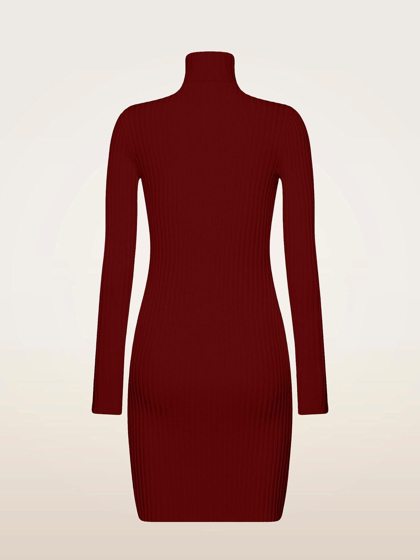 MERINO RIB DRESS