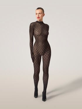 MERMAID NET CATSUIT