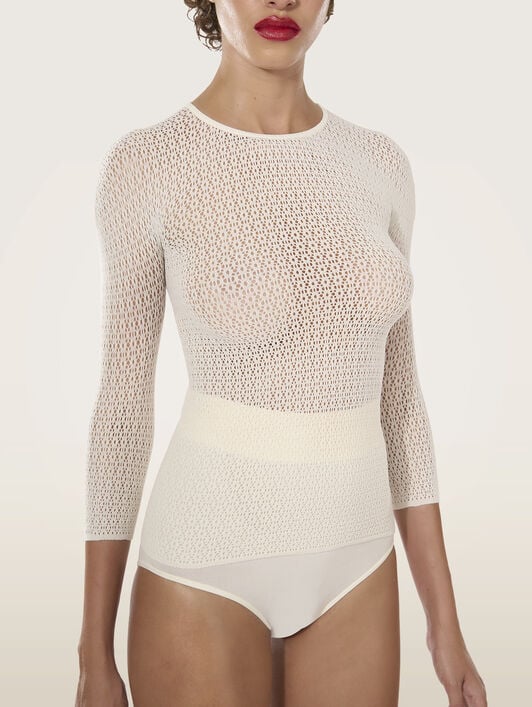 DAISY NET TOP LONG SLEEVES DAISY NET TOP LONG SLEEVES