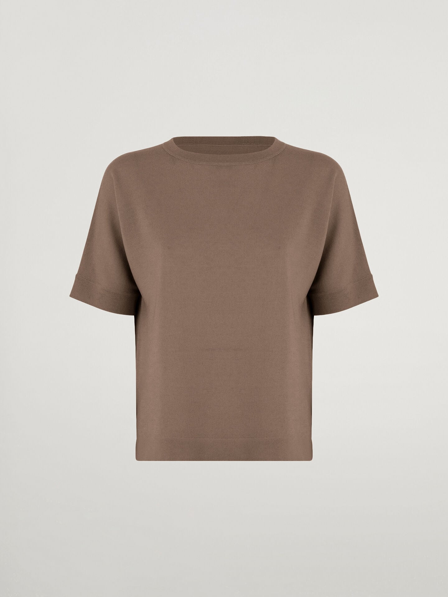 MERINO BLEND TOP SHORT SLEEVES