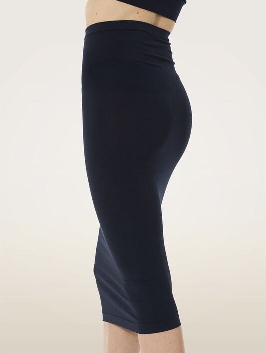 SEAMLESS WOOL SKIRT
