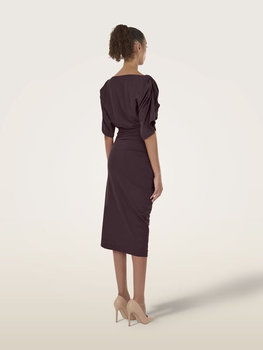 FLUID DRAPE DRESS