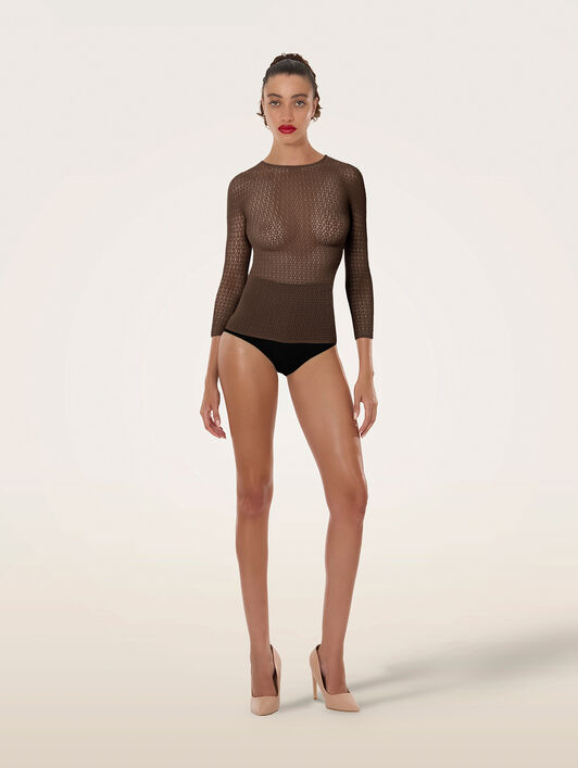 DAISY NET TOP LONG SLEEVES