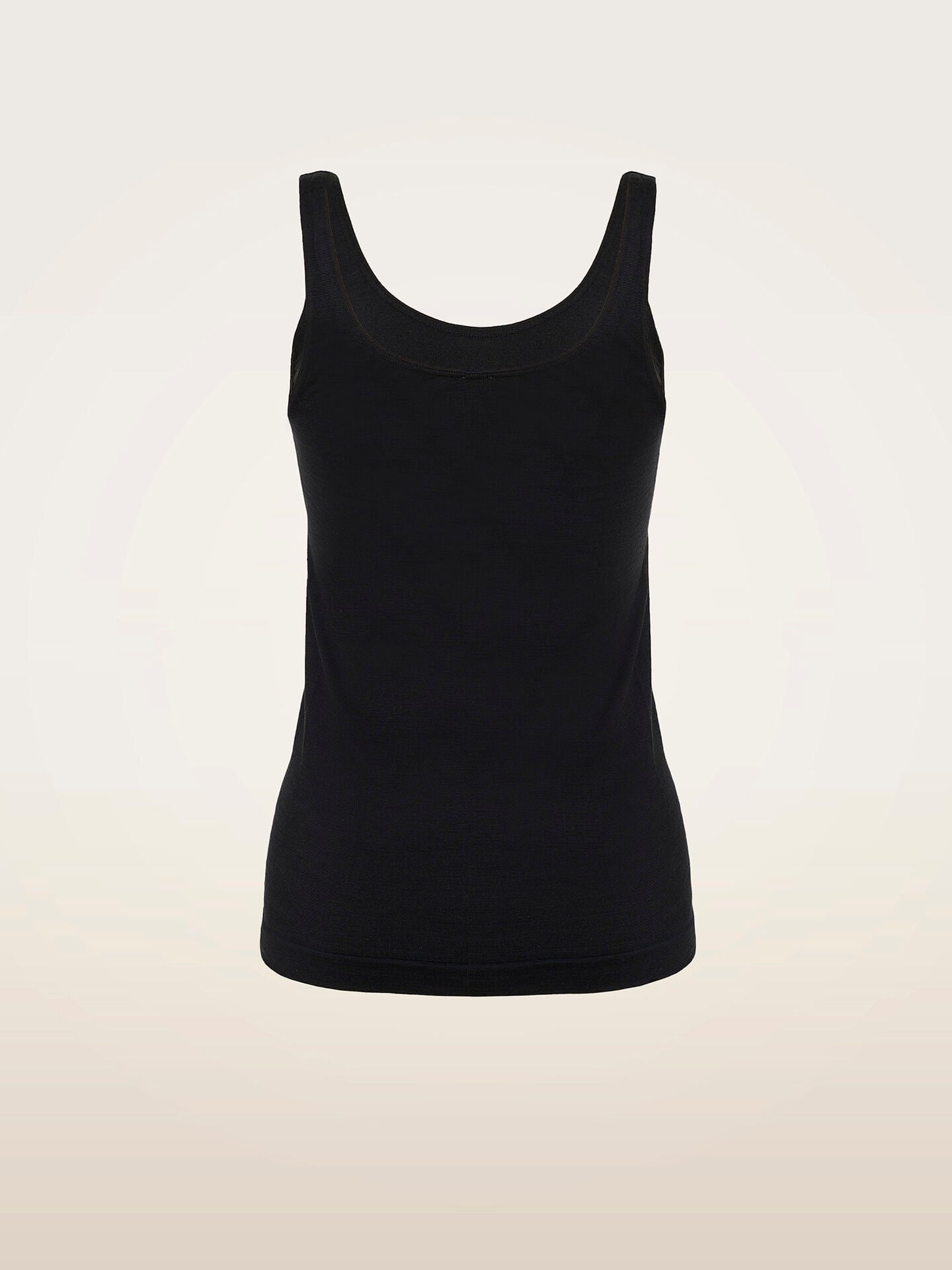 PURE WOOL TOP SLEEVELESS