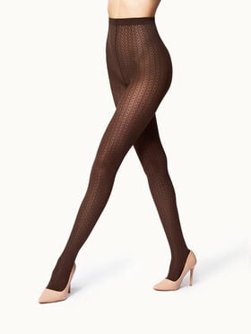 MOSAIC JACQUARD TIGHTS
