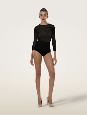DAISY NET TOP LONG SLEEVES