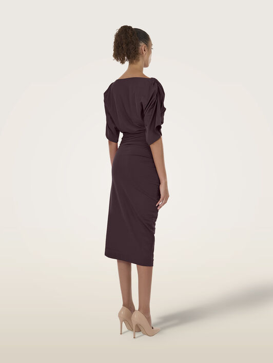 FLUID DRAPE DRESS