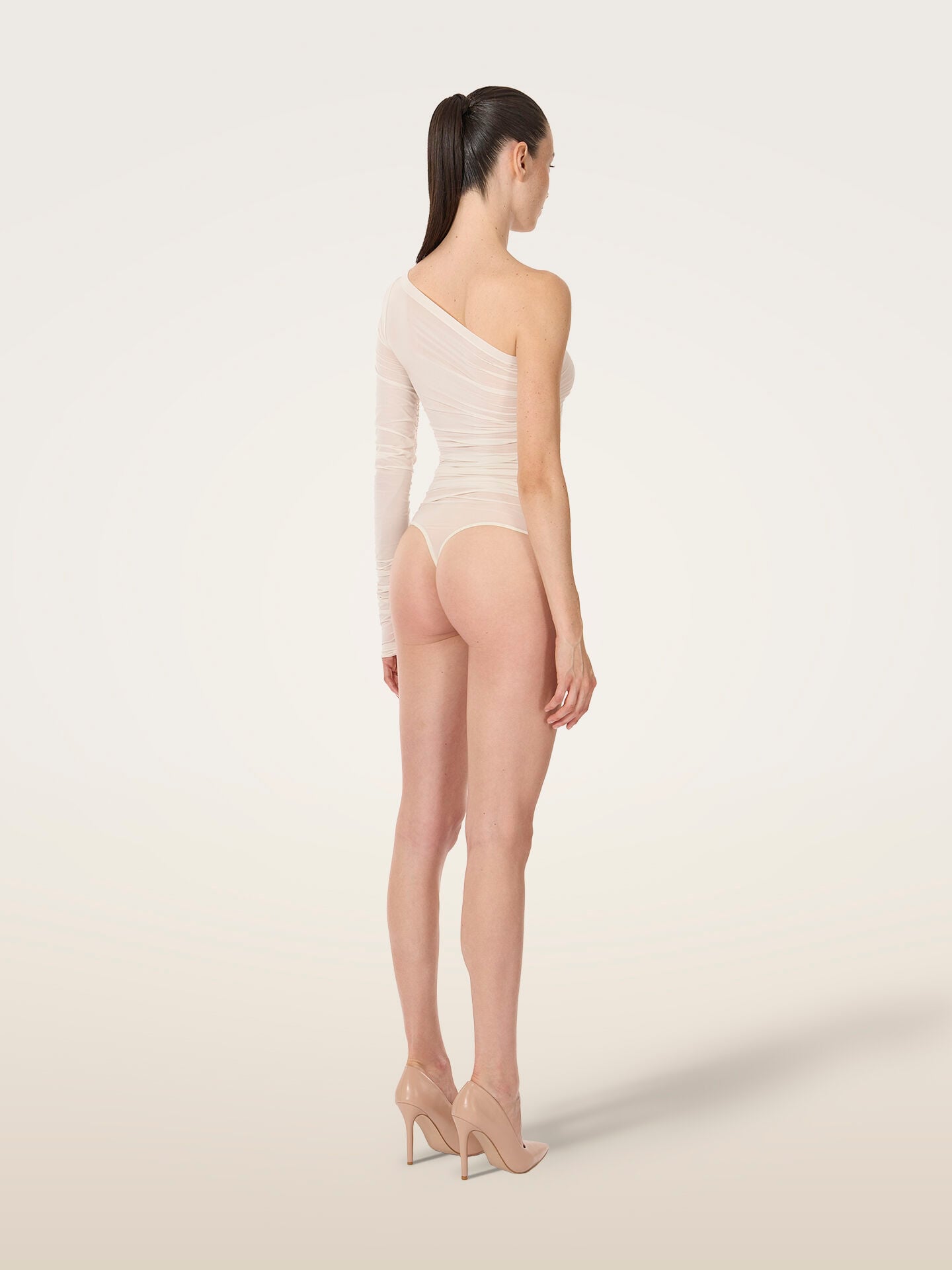 SHEER DRAPE STRING BODY SHEER DRAPE STRING BODY