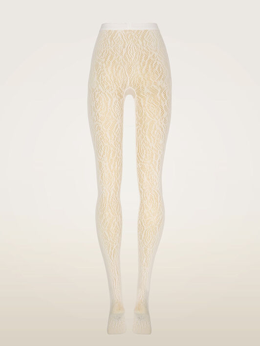 ROSE LACE EFFECT TIGHTS