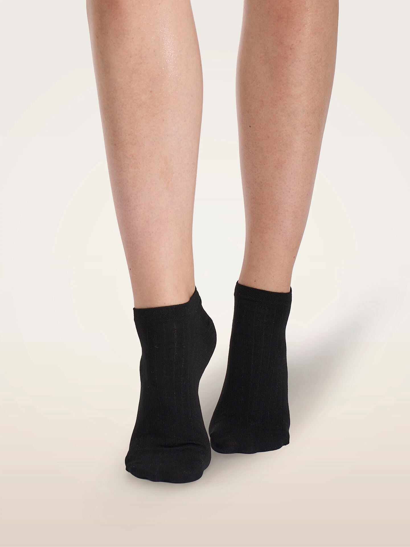 RIBBED COTTON SNEAKER SOCKS RIBBED COTTON SNEAKER SOCKS